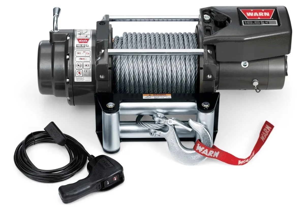 Warn 16.5Ti Winch – 16,500 Lb Thermometric Heavy-Duty Truck Recovery 1