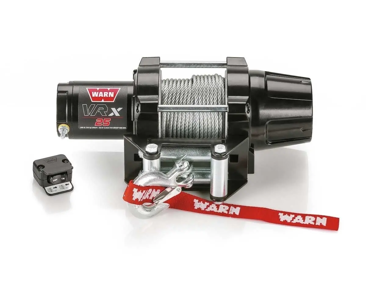 Warn Vrx 25 Winch – 2,500 Lb Atv Utv Powersports Winch With 50Ft Steel Cable 1
