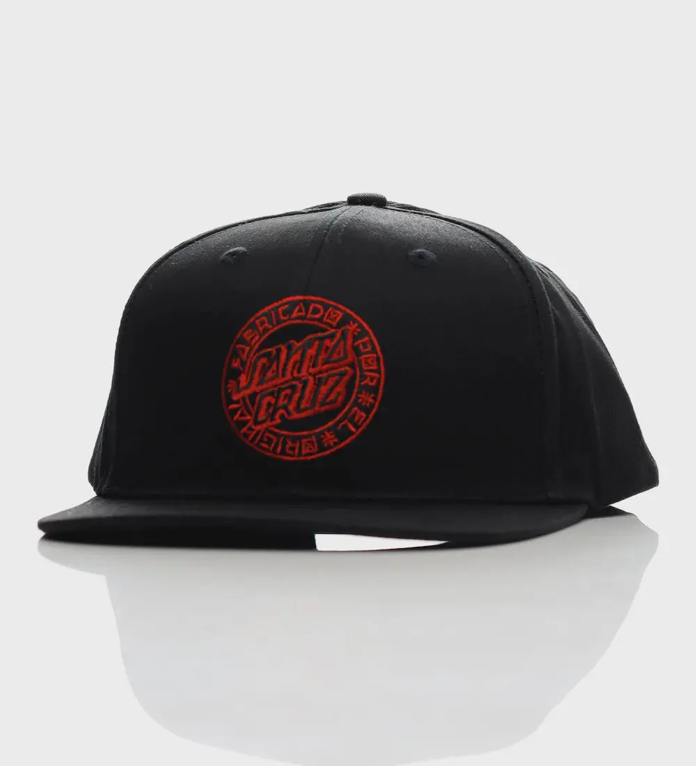 Santa Cruz Loco Dot Snapback Cap - Black 1
