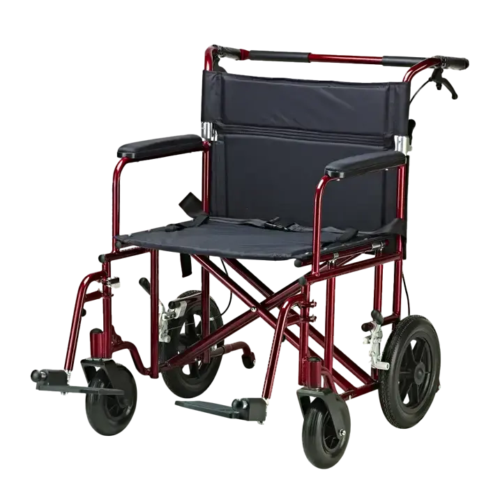 Drive 22" Bariatric Aluminum Transport Chair 1