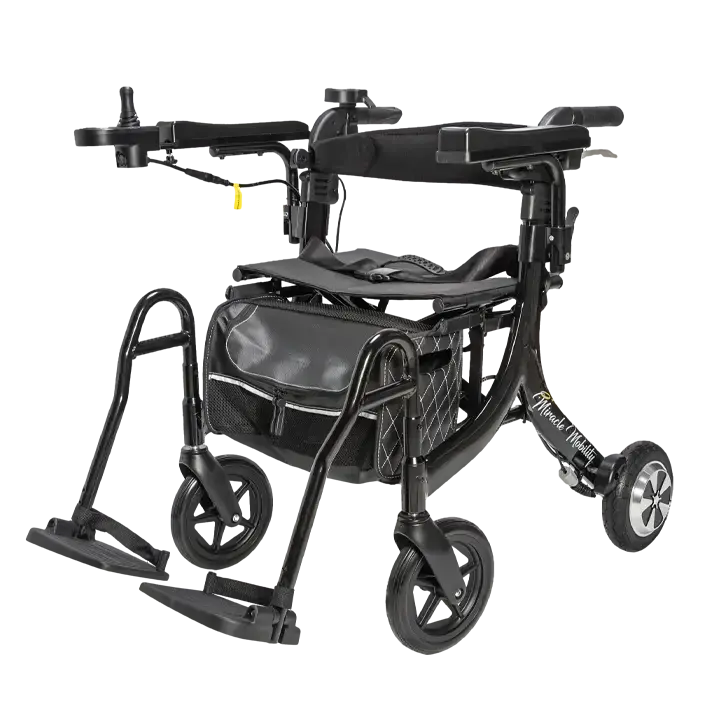 Miracle Mobility 4N1 Electric Walker Wheelchair 1