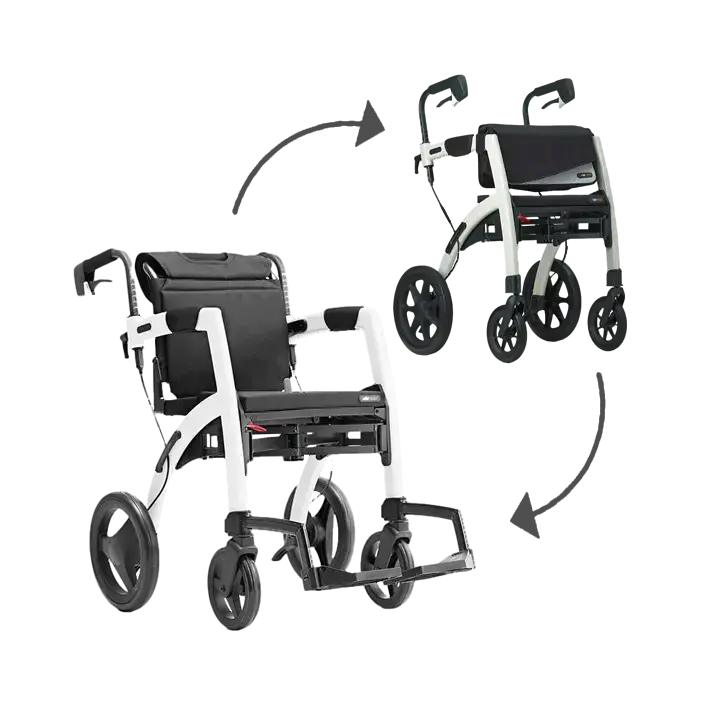Rollz Motion 2 Rollator Walker-Wheelchair 1