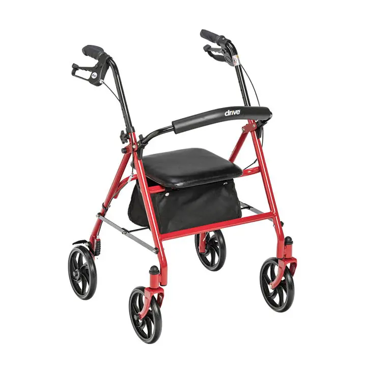 Drive Durable 4 Wheel Rollator With 7.5" Casters 2