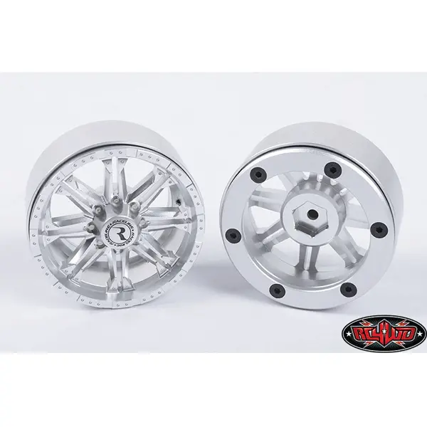 Rc4wd Raceline Octane 2.2 Beadlock Wheels (Sliver) 1