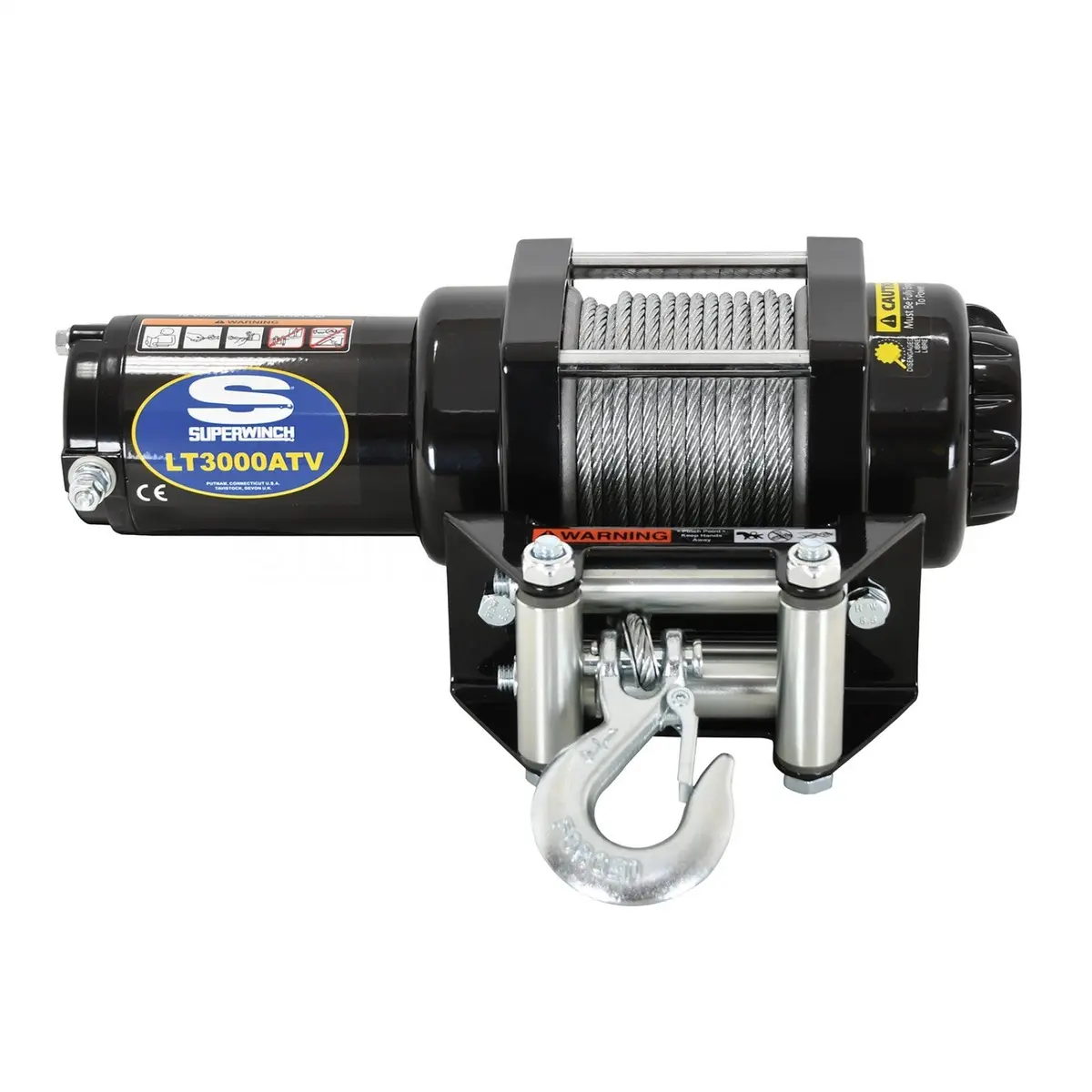 Superwinch Atv / Sxs Lt Series 3,000 Lbs. Winch - 50 Ft. Steel Cable 1
