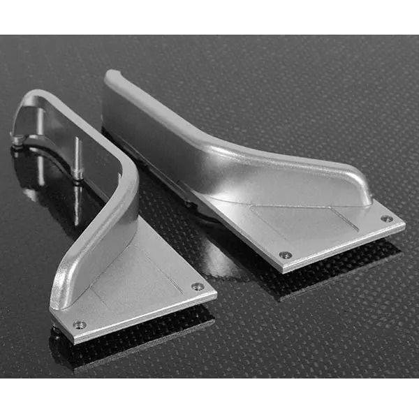 Rc4wd Aluminum Tube Front Fender With Body Panel For Axial Jeep Rubicon (Silver) 1