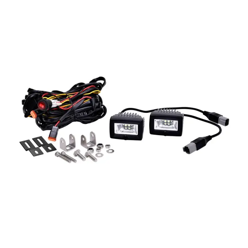 Kc Hilites Adventure Further 2" C-Series C2 Led  20W Flood Beam - Recon Recovery 1
