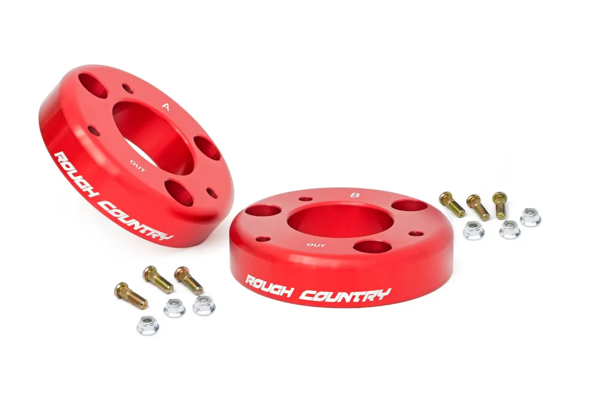 Rough Country 2" Aluminum Leveling Kit For 2009-2013 Ford F-150 2Wd / 4Wd (Fits 33" Tires) 2