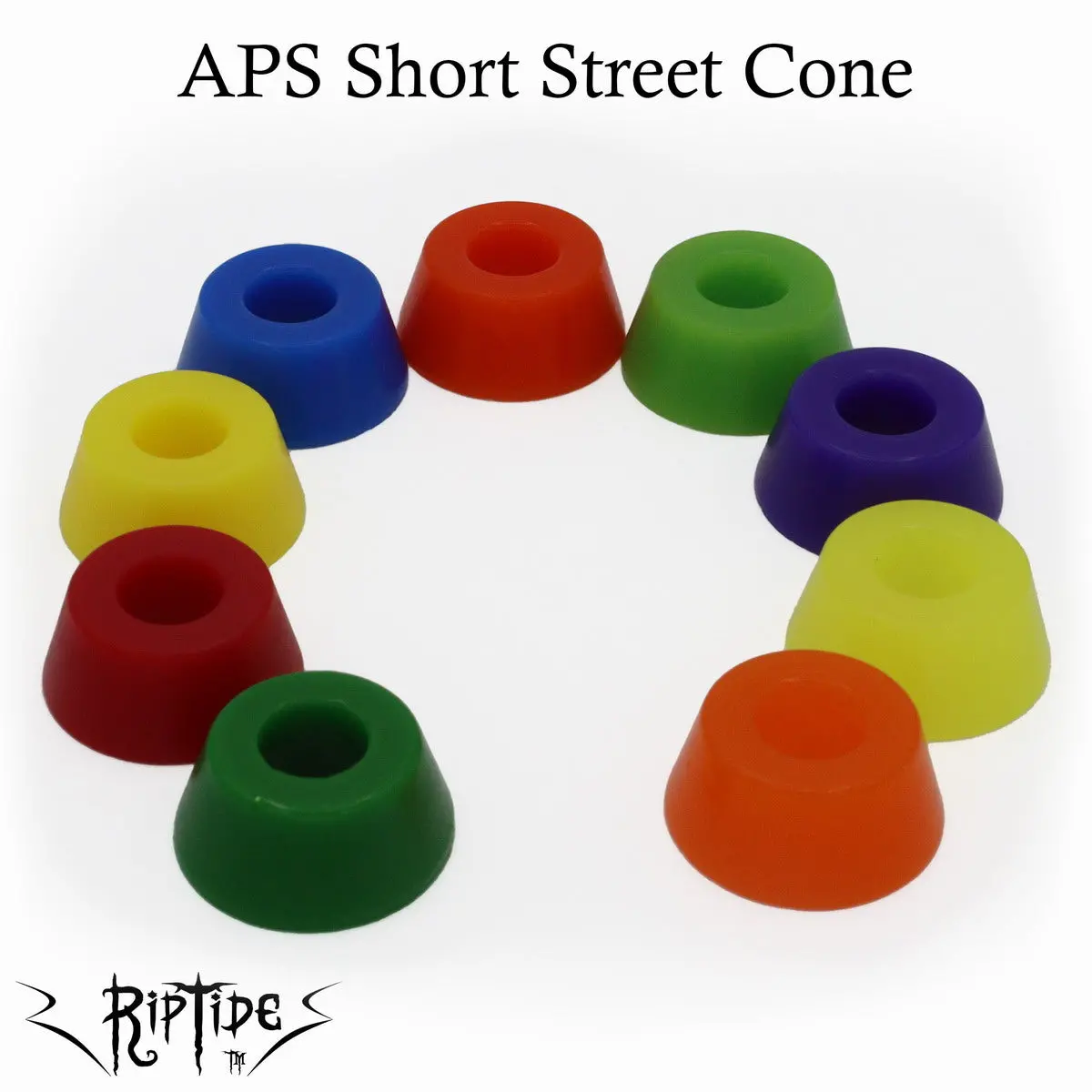 Riptide Aps Short Street Cone & Street Cone Bushings (4-Pack W/ Washers) 1