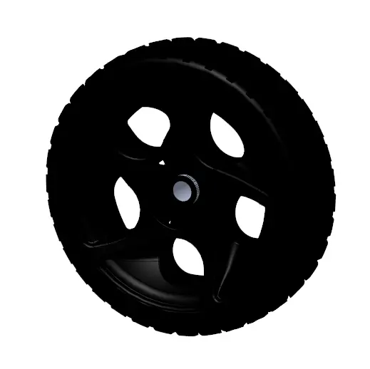 7" Snow Blower Wheel Assembly 1