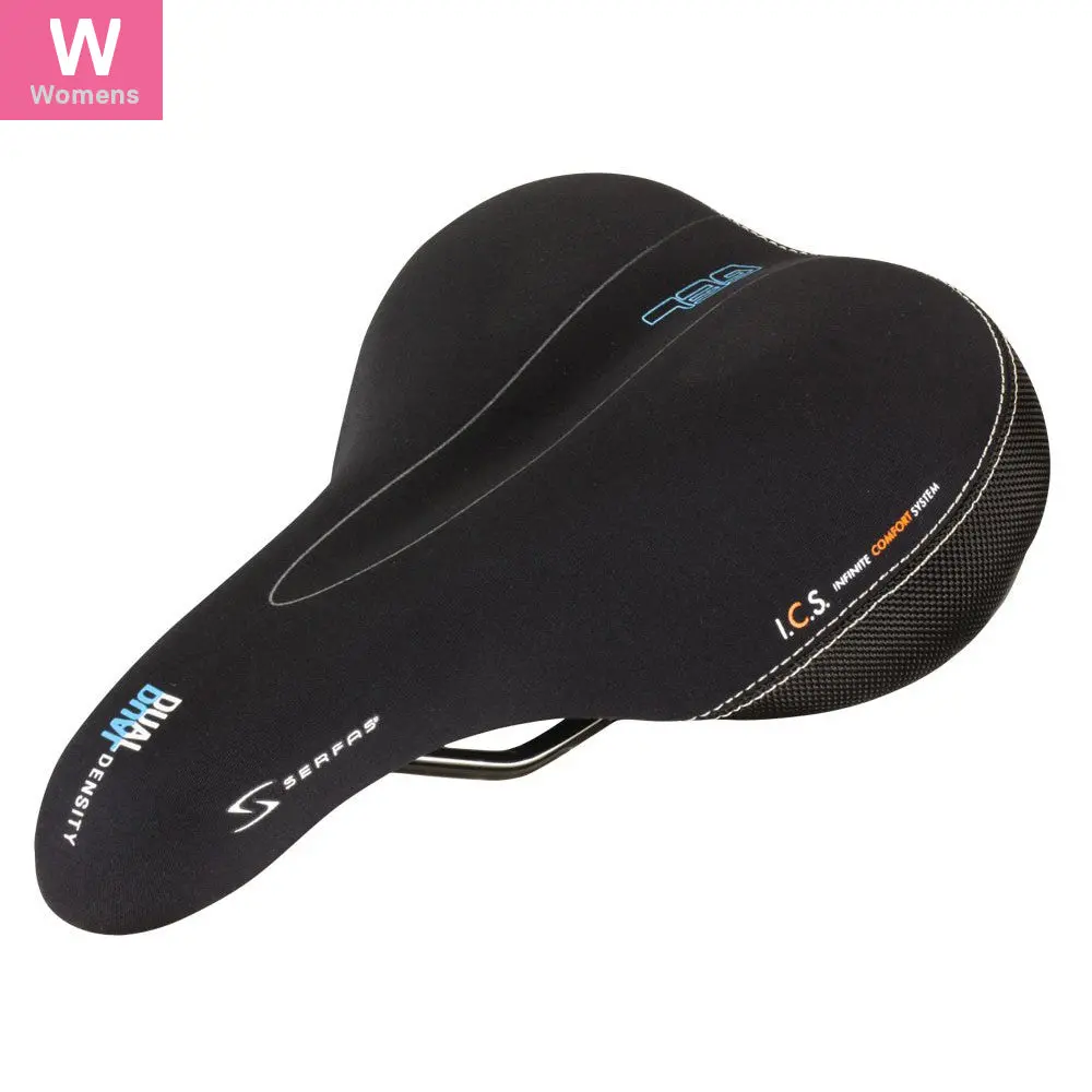 Serfas Ddl-200 Dual Density® Women’S Comfort W/ Lycra Cover Saddle 1
