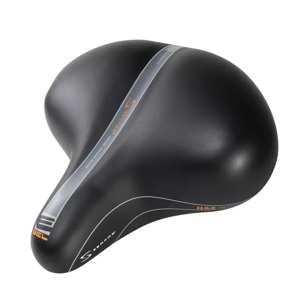 Serfas Eg-8966Ev E-Gel® Cruiser Elastomer Rear Suspension W/ Waterproof Soflex Cover Saddle 1