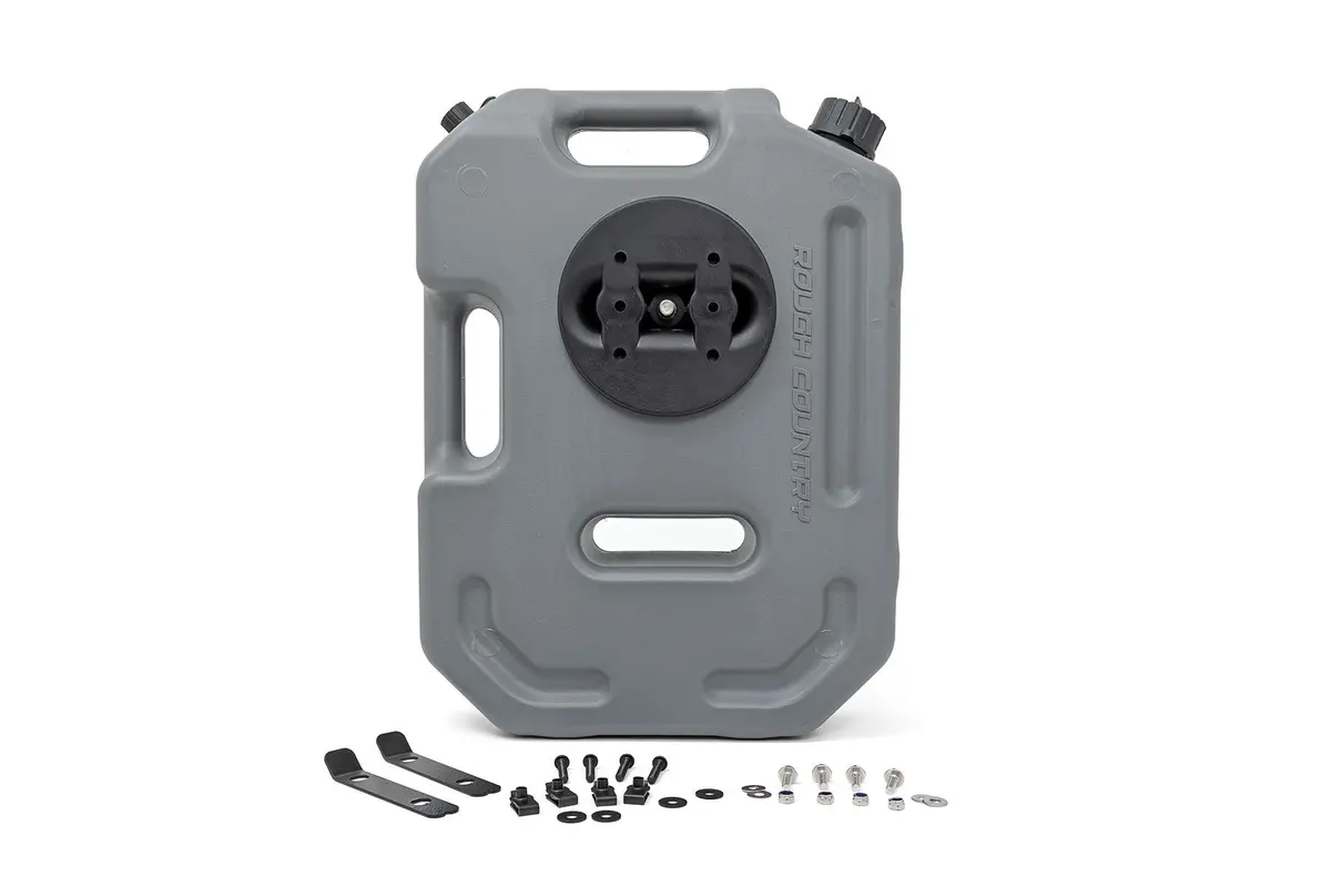 Rough Country Flat Fluid Containers With Lockable Mount - Recon Recovery 1