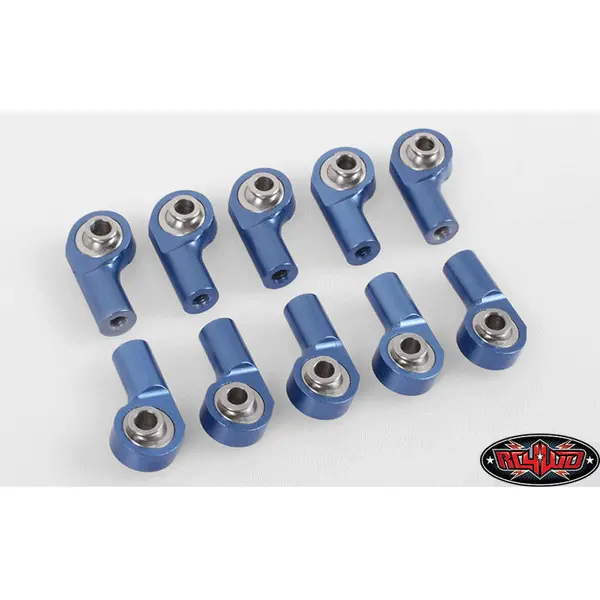 Rc4wd M3 Offset Short Aluminum Axial Style Rod End (Blue) (10) 1