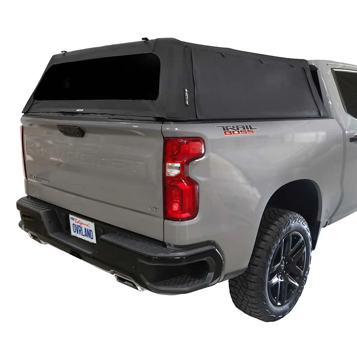 Explorer Soft Shell Foldable Bed Topper 2019-2026 Silverado Sierra 1500 5.8' Bed | Ovs Black Diamond 1