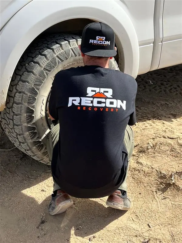Recon Recovery Men's Original Brand T-Shirt - Black (Free Shipping) 1