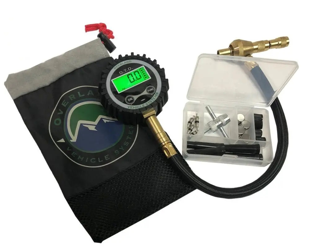 Ovs Handheld Digital Tire Deflator + Valve Kit & Storage Bag 1