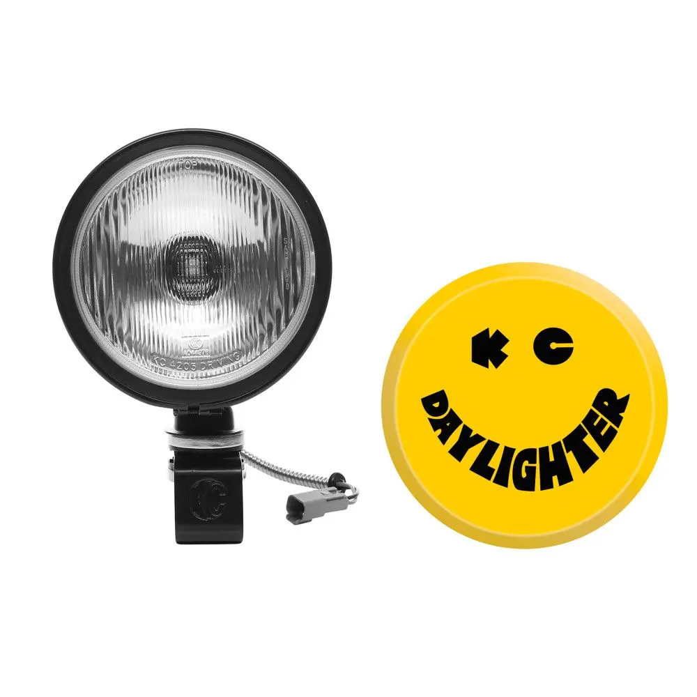 Kc Hilites 6" Dayighter Halogen 100W Light (Single) Black - Recon Recovery 1