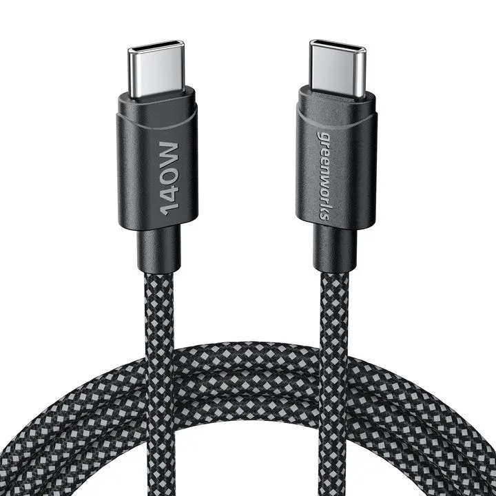 6Ft 140W Fast Charging Cord, Bi-Directional Usb-C 1