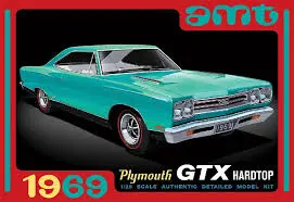 1:25 1969 Plymouth Gtx Hardtop 1