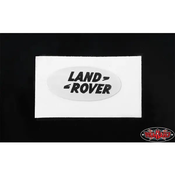 Rc4wd Land Rover Emblem For Defender D90 Body (White) 1