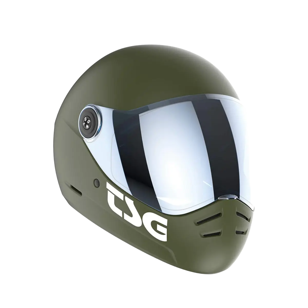 Tsg Pass 2.0 Full Face Helmet - Satin Olive 1