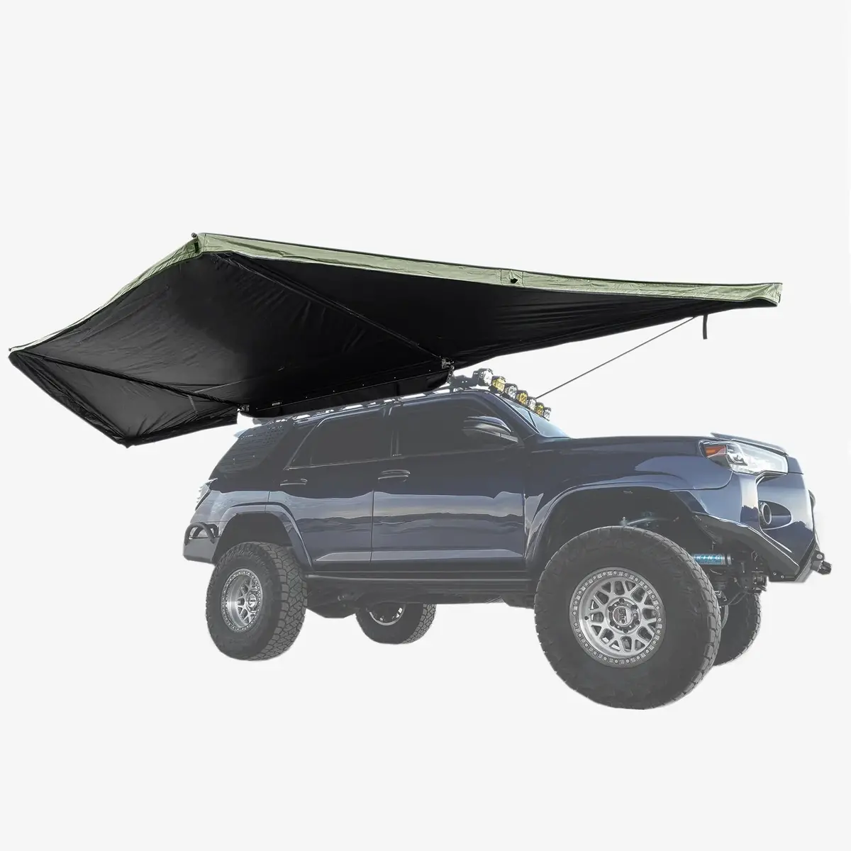 Inspired Overland Carbon Fiber 180° Awning – 59 Sq Ft Ultra-Light Freestanding Shelter 1