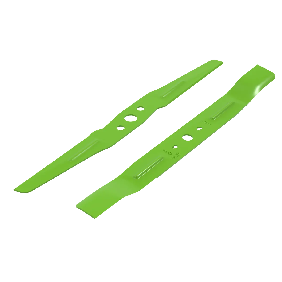22" Dual Blade Mower Replacement Set (2 Blades Included) 1