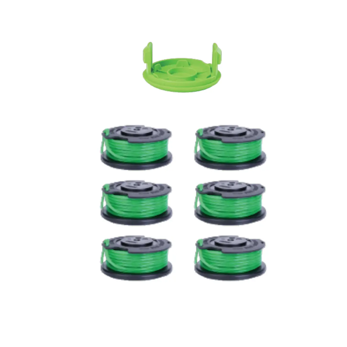 .080" Single Line Auto-Feed Spool (6-Pack) +Spool Cover 1