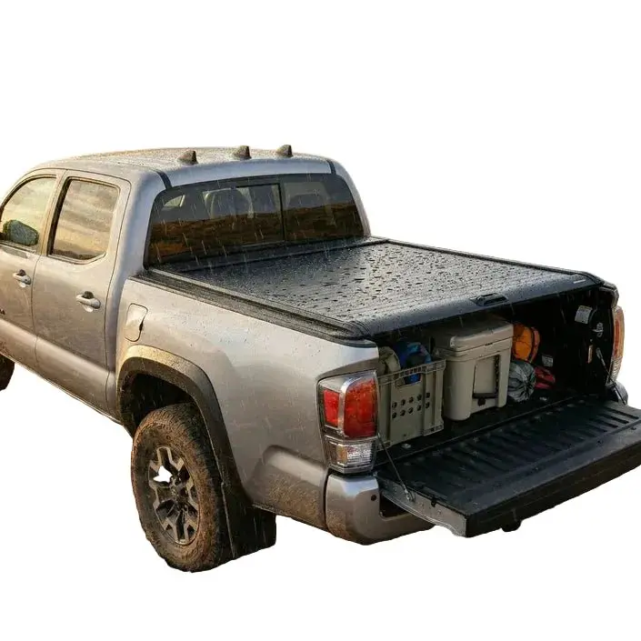 Openroad Aluminum Retractable Tonneau Bed Cover For 2016-2023 Toyota Tacoma (5Ft Bed) 1