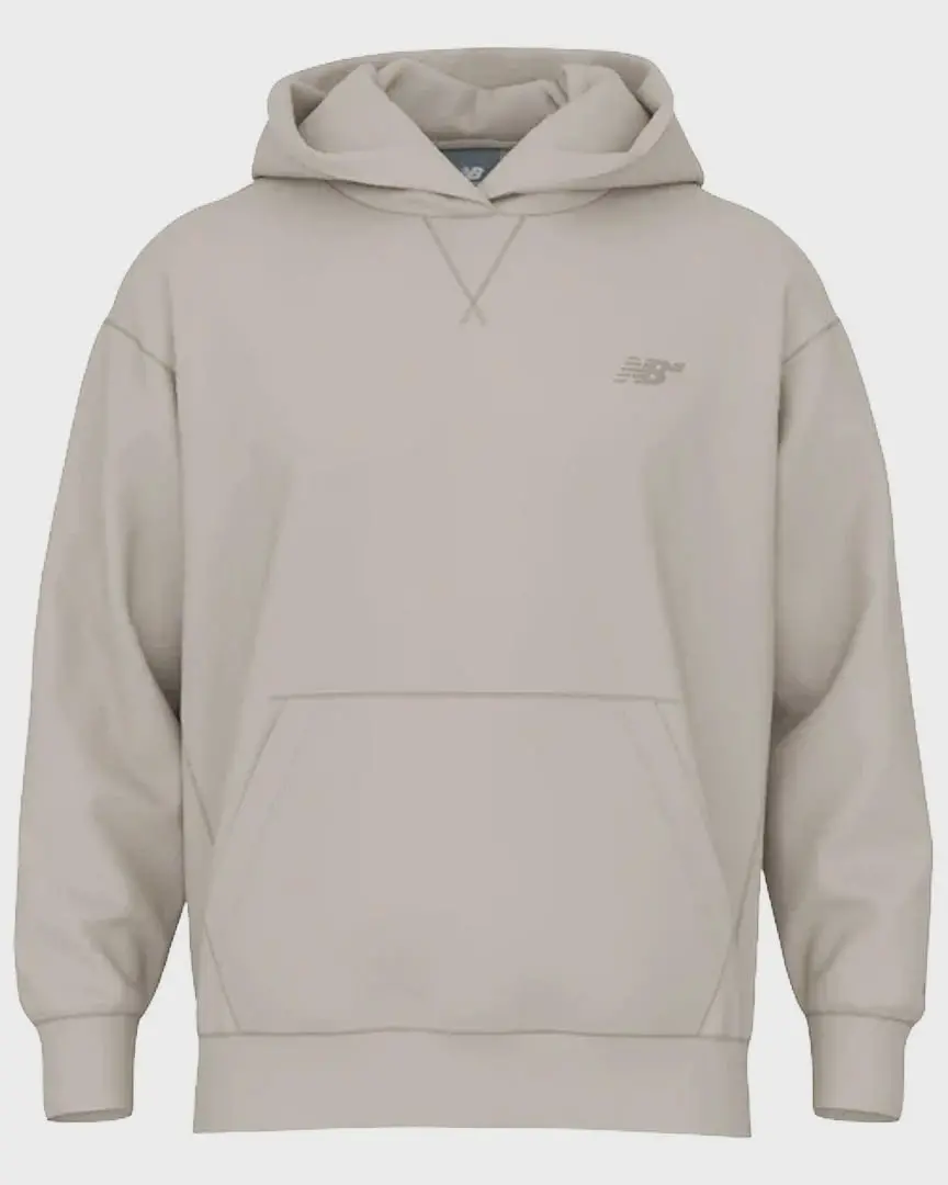 Nb Numeric French Terry Hooded Sweater - Ads (Arid Stone) 1