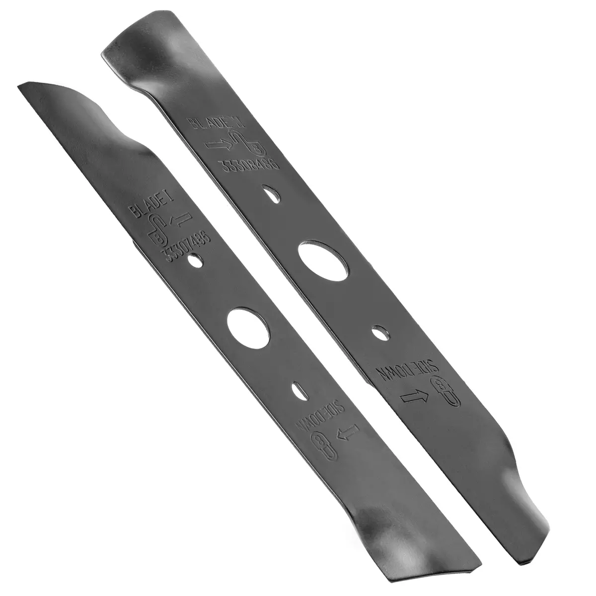 10" Replacement Lawn Mower Dual Blades For 25302 1
