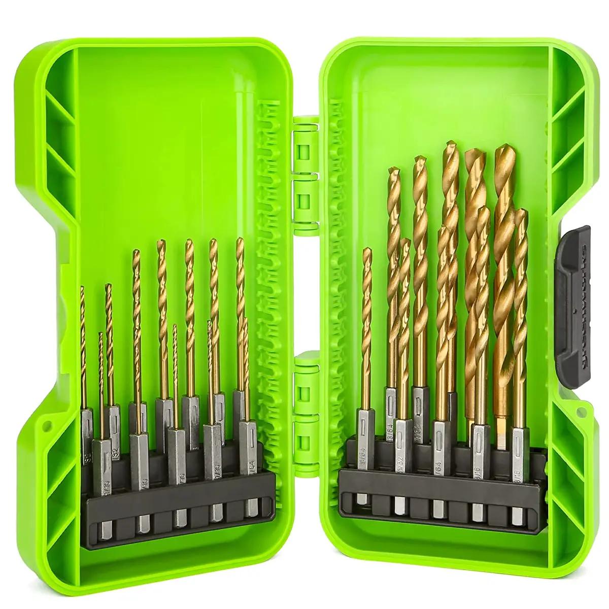 22 Piece Titanium Drilling Bit Set 1