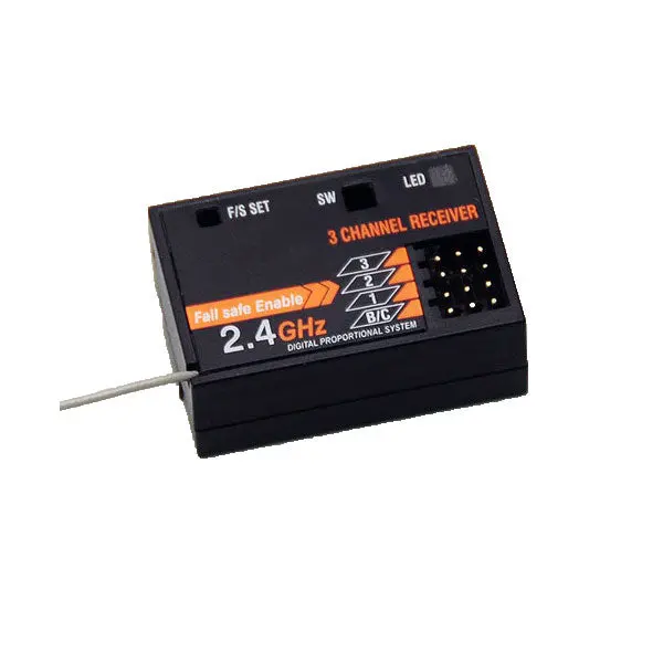 Rc4wd 3-Channel 2.4Ghz Orange Receiver 1