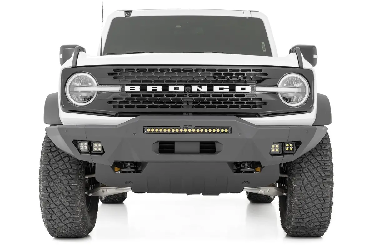 Rough Country High Clearence Front Bumper For 2021-2024 Ford Bronco 1