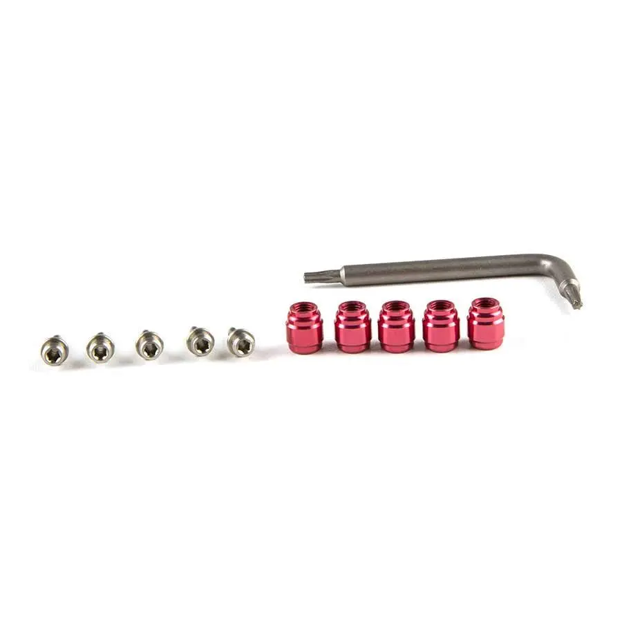Sram Stealthamajig Hydraulic Disc Brake Hose Fitting Kit: Includes 5 Threaded Hose Barbs, 5 Compression Fittings, 1 T8 Torx Wrench 1