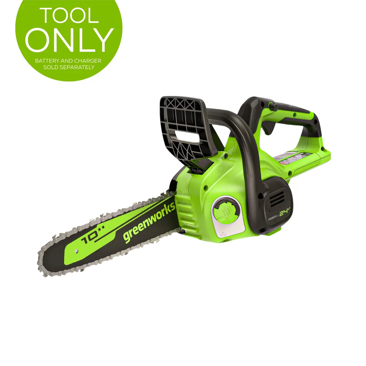 24V 10" Cordless Battery Chainsaw (Tool Only) 1