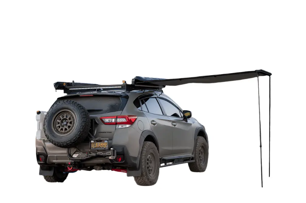 Body Armor 4X4 Subaru Crosstrek 4.5 Ft. Overland Pull Out Awning - With Brackets 1