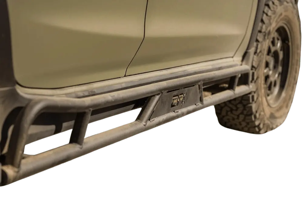 Body Armor 4X4 Revo Rock Sliders For 2018-2024 Subaru Crosstrek (Frame Mounted) 1