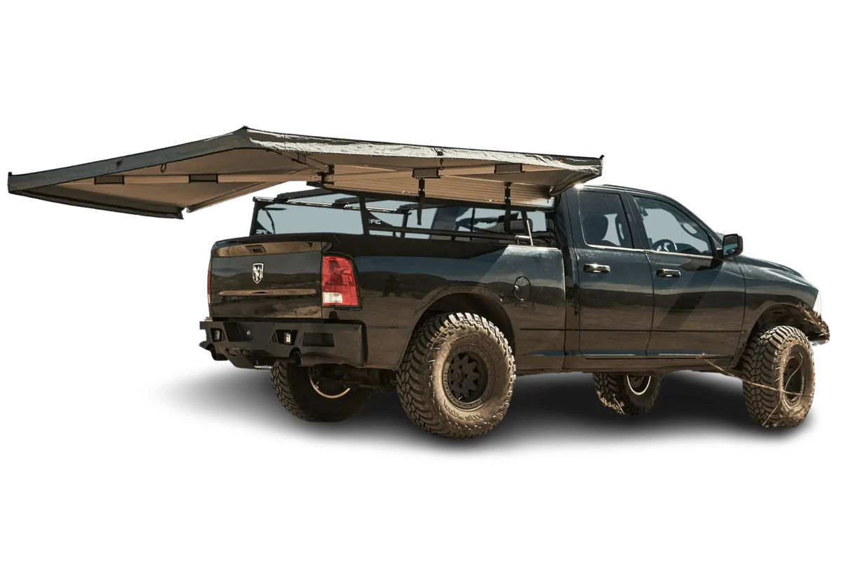 Body Armor 4X4 Sky Ridge 270 Lte Batwing Awning With Mounting Brackets - Recon Recovery 1