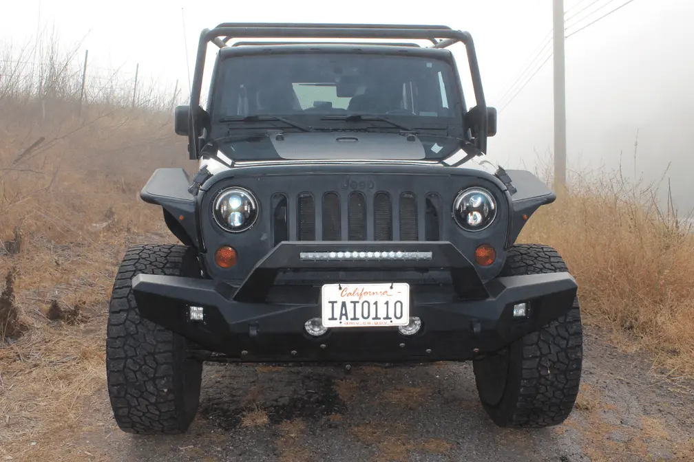 Body Armor 4X4 Full Width Front Bumper For 2007-2024 Wrangler Jk Jl & Gladiator Jt 2