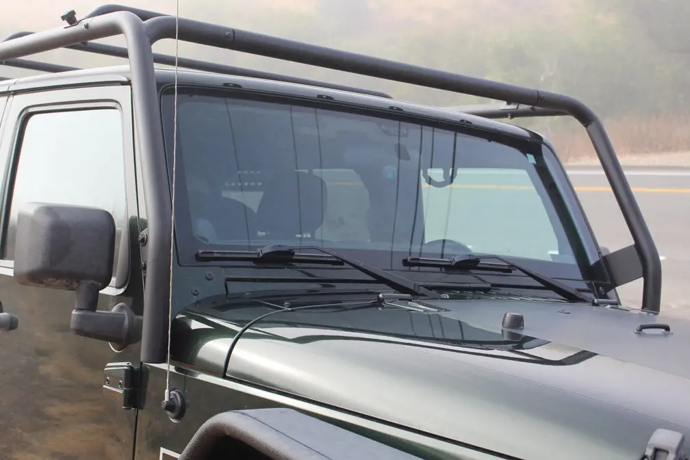 Body Armor 4X4 Bolt On Overland Cargo Roof Rack For 2007-2018 Wrangler Jk - Recon Recovery 2