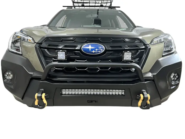 Body Armor 4X4 Hiline Front Winch Bumper For 2019-2024 Subaru Forester 1