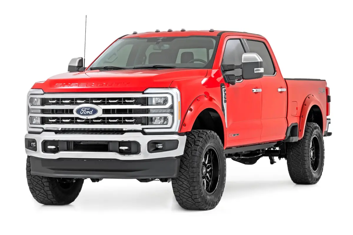 Rough Country 3" Suspension Lift Kit For 2023-2024 Ford F-250 + Vertex Coilovers 1