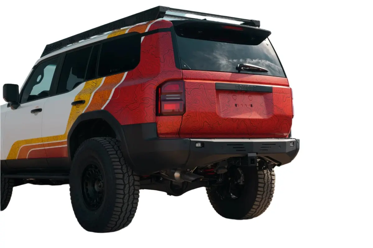 Rago Fabrication High Clearance Rear Bumper For 2024-2026 Toyota Land Cruiser - Recon Recovery 1