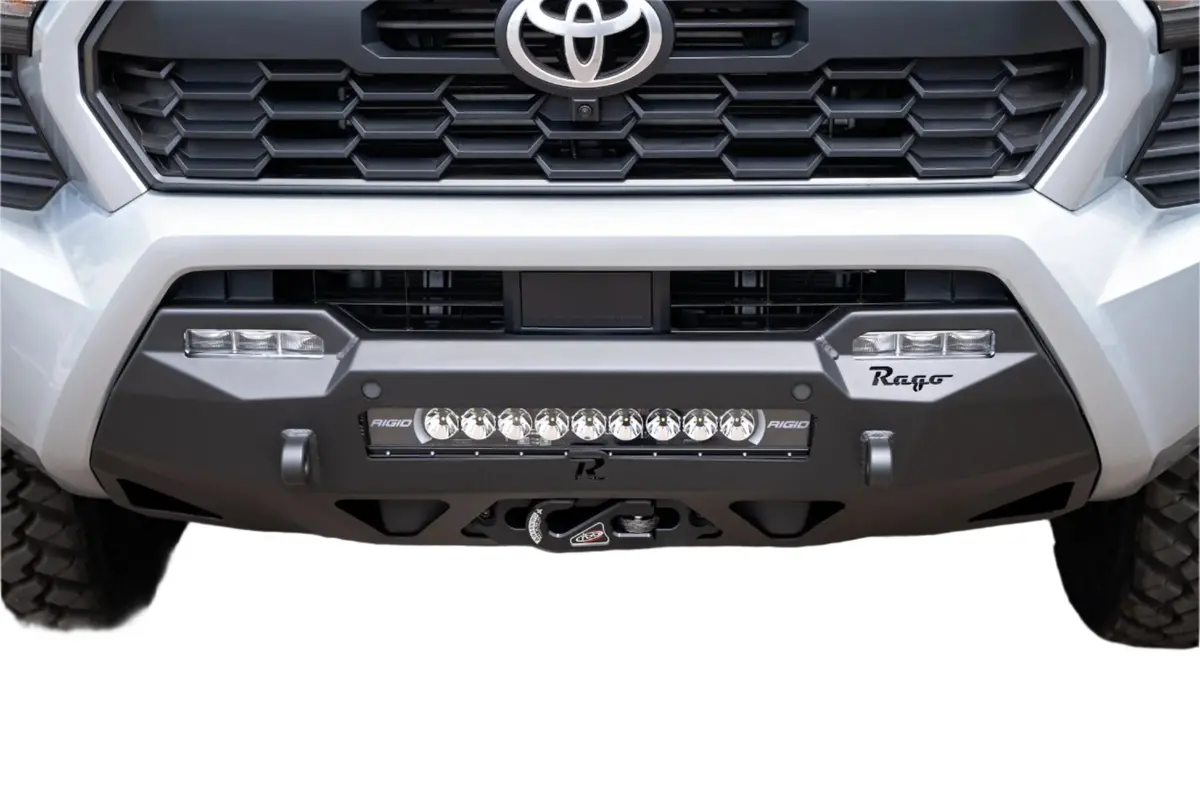 Rago Fabrication Center Mount Winch Bumper For 2024-2026 Toyota Tacoma - Recon Recovery 1