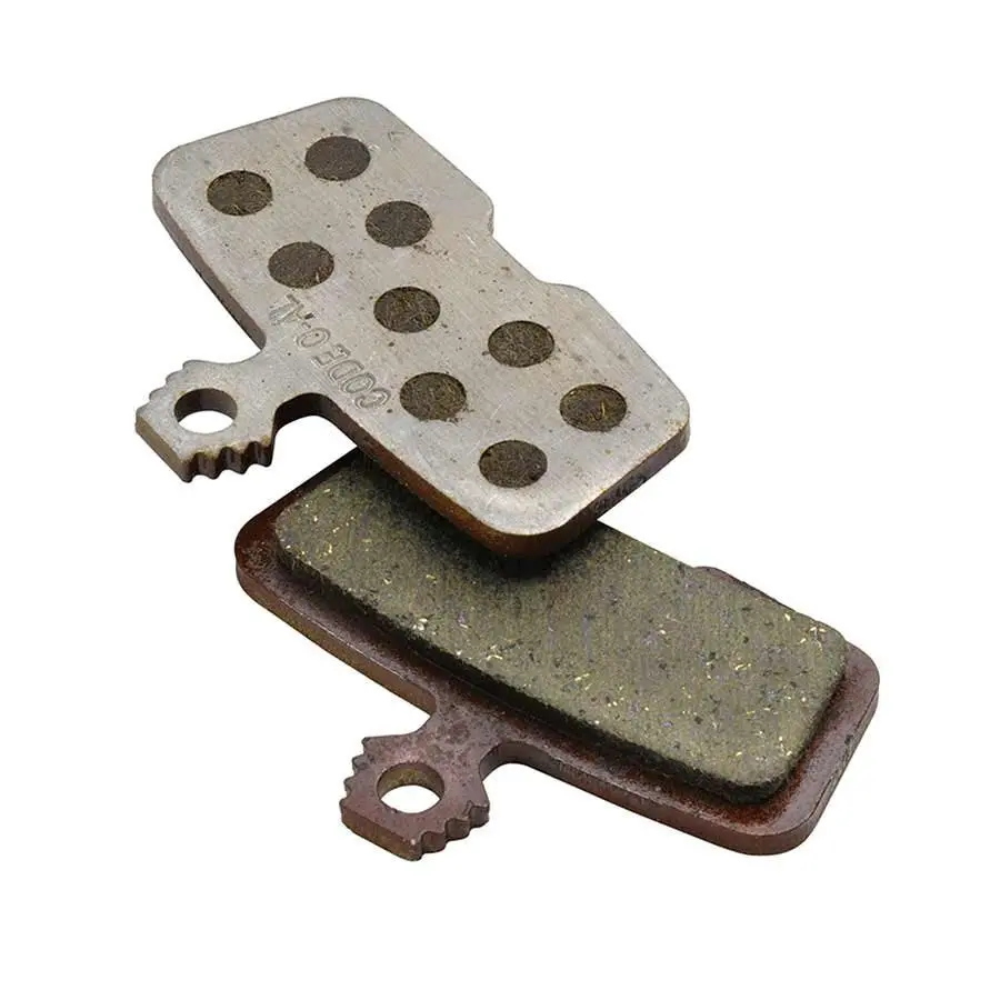 Sram, 00.5315.023.020, Disc Brake Pads, Shape: Sram Code 2011+, Organic (Quiet)/Aluminum, Pair 1