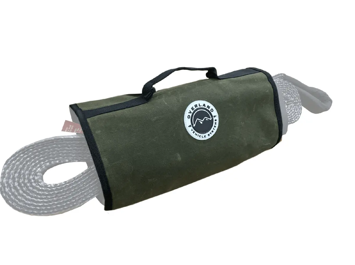 Overland Vehicle Systems Waxed Canvas Storage Bag Wrap - Recon Recovery 1