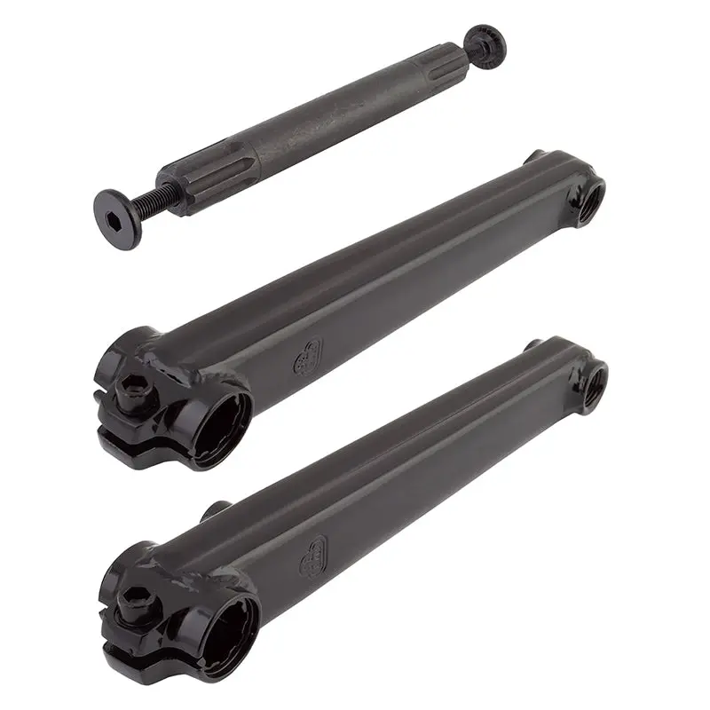 Se V-Ridge Bmx Cranks - 19Mm, 175Mm, Black 1