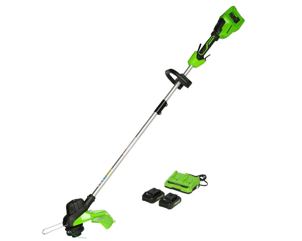 48V (24V X 2) 15" Cordless Battery Torqdrive String Trimmer Combo Kit, 24V 320 Cfm Blower And 24V 22" Hedge Trimmer: (2) 2.0 Ah Usb Batteries And Charger 2